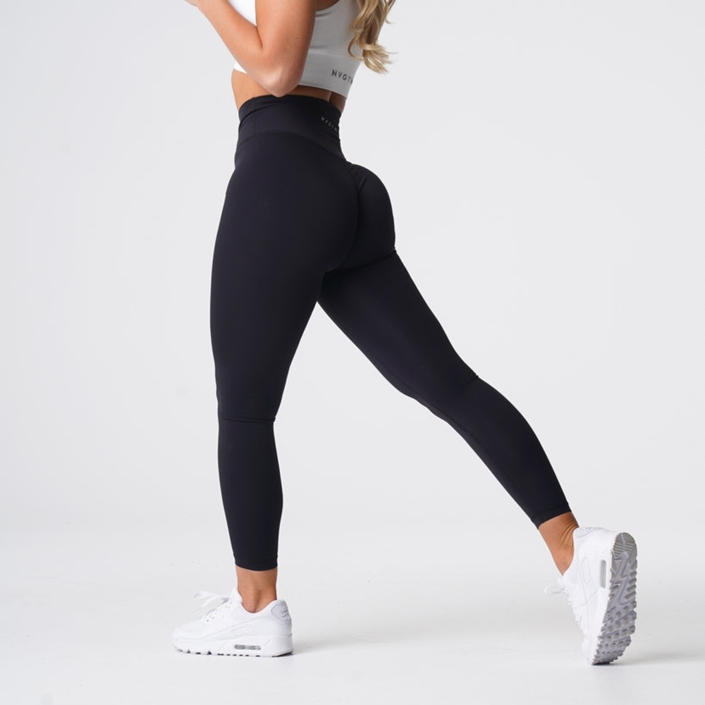 NVGTN Black Seamless Athletic Leggings